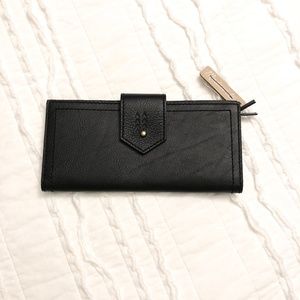 Madewell Post Wallet- Black